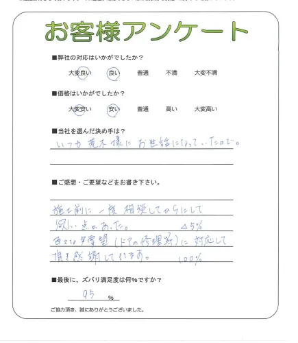 お客様レビュー