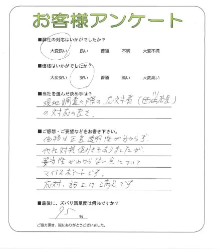 お客様レビュー