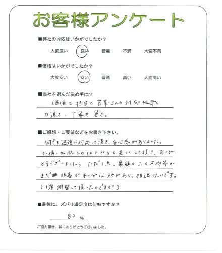 お客様レビュー