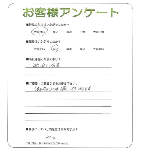 お客様レビュー