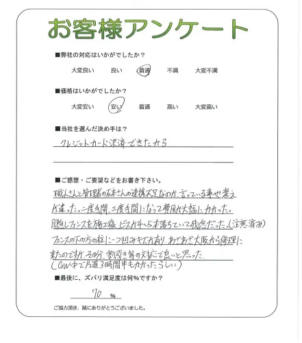 お客様レビュー