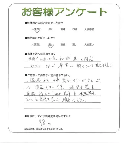 お客様レビュー