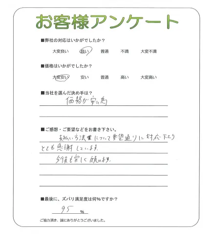 お客様レビュー
