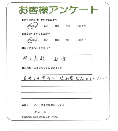 お客様レビュー
