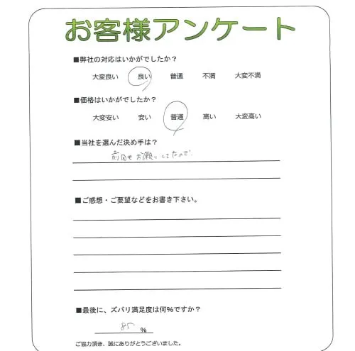 お客様レビュー