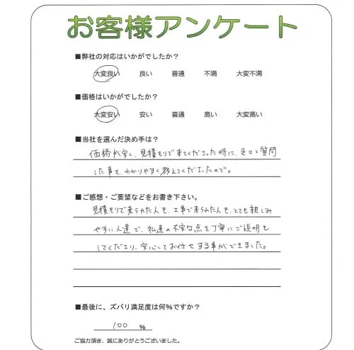 お客様レビュー