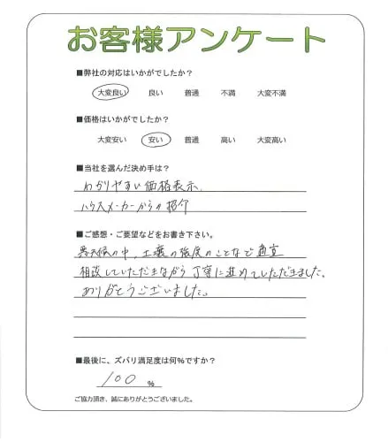 お客様レビュー