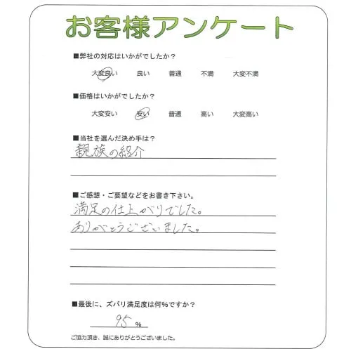 お客様レビュー