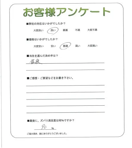 お客様レビュー