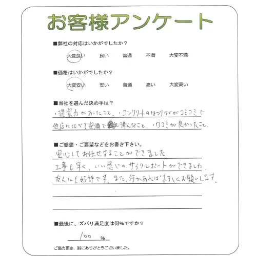 お客様レビュー