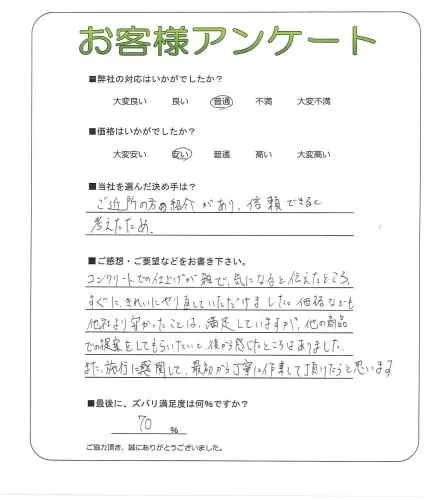 お客様レビュー