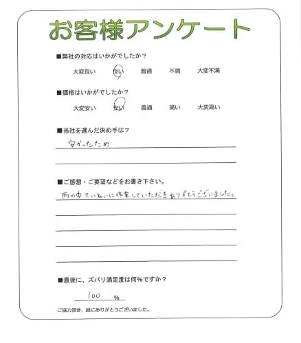 お客様レビュー