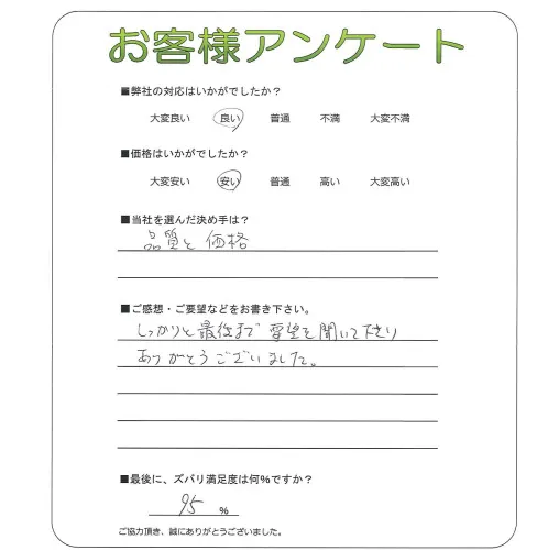 お客様レビュー