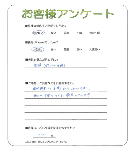お客様レビュー