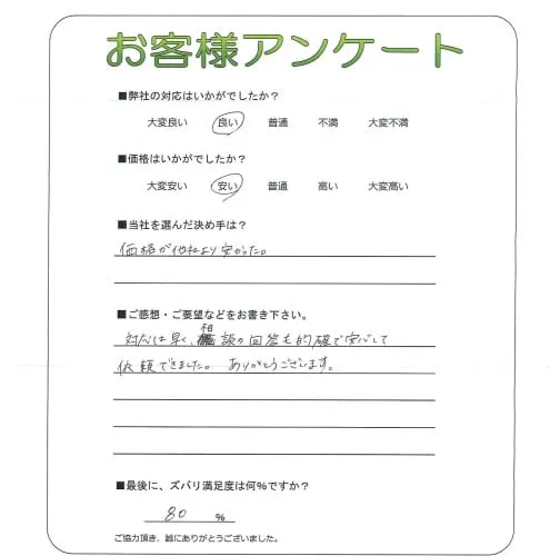 お客様レビュー
