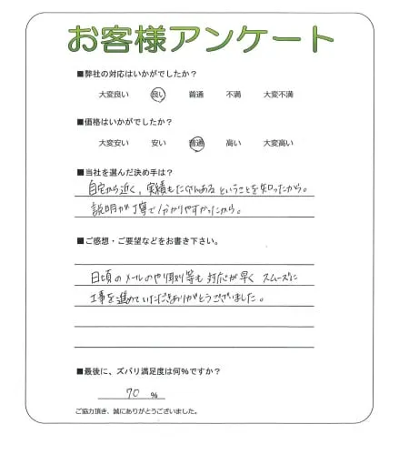 お客様レビュー