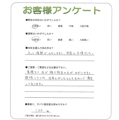 お客様レビュー