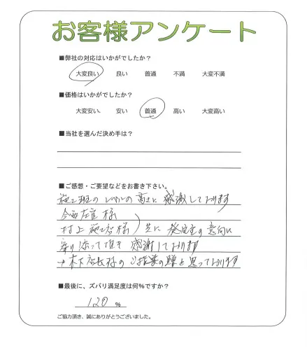 お客様レビュー