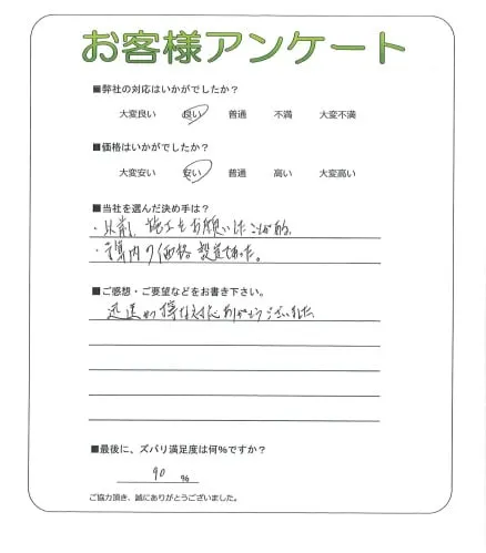 お客様レビュー