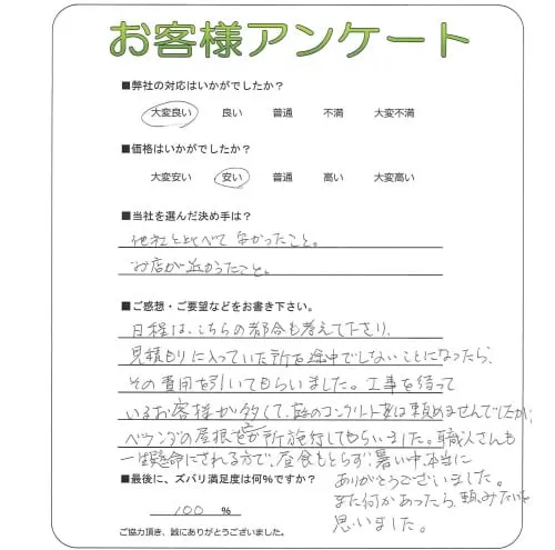 お客様レビュー