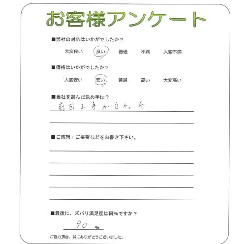 お客様レビュー