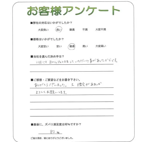 お客様レビュー
