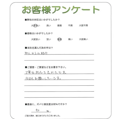 お客様レビュー