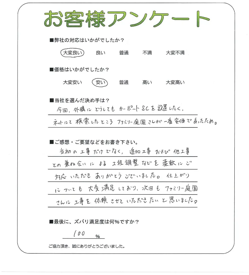 お客様レビュー