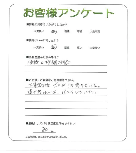 お客様レビュー