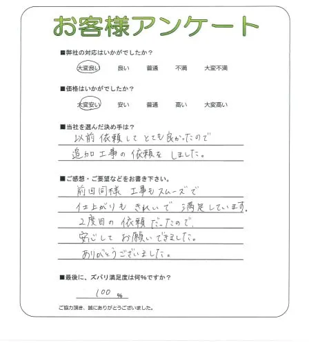 お客様レビュー