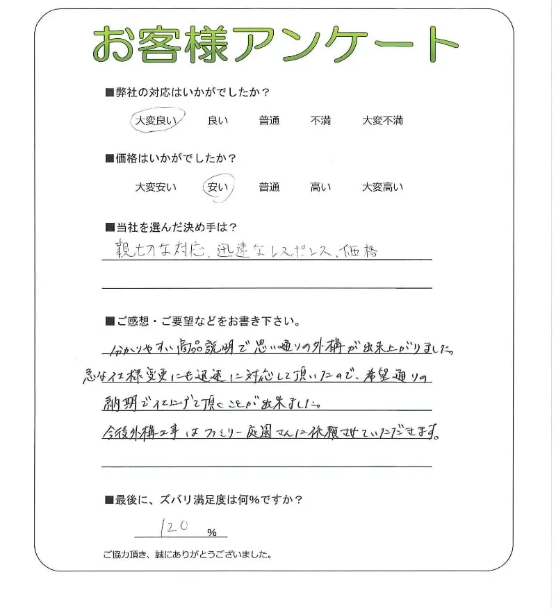 お客様レビュー