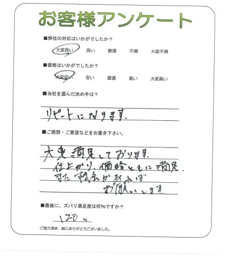 お客様レビュー