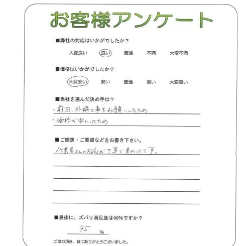 お客様レビュー