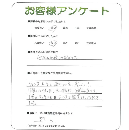 お客様レビュー