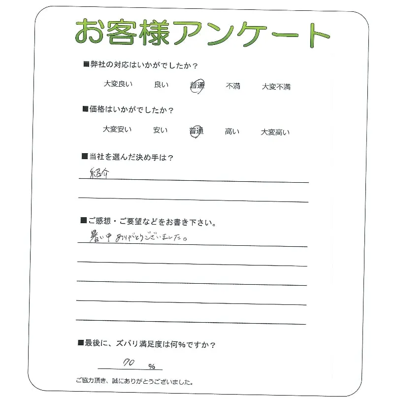お客様レビュー