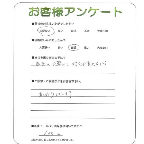 お客様レビュー