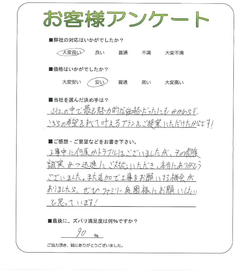お客様レビュー