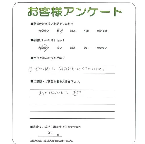 お客様レビュー