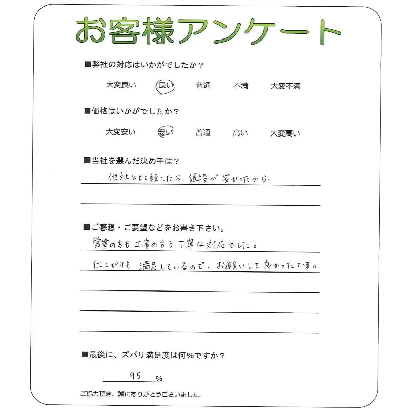 お客様レビュー