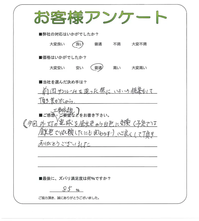 お客様レビュー