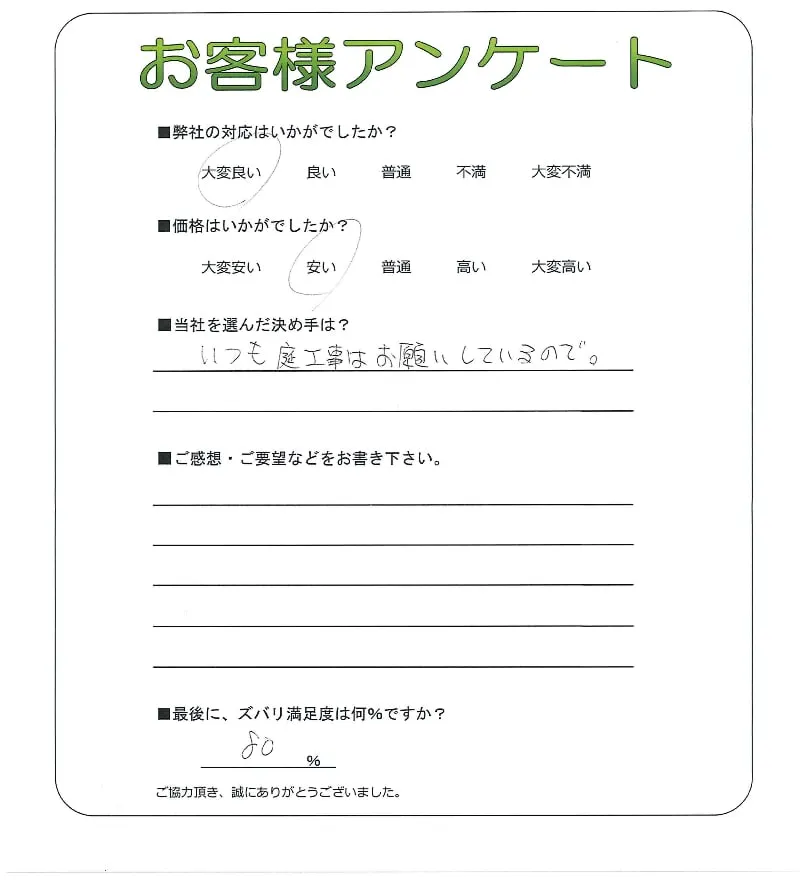 お客様レビュー