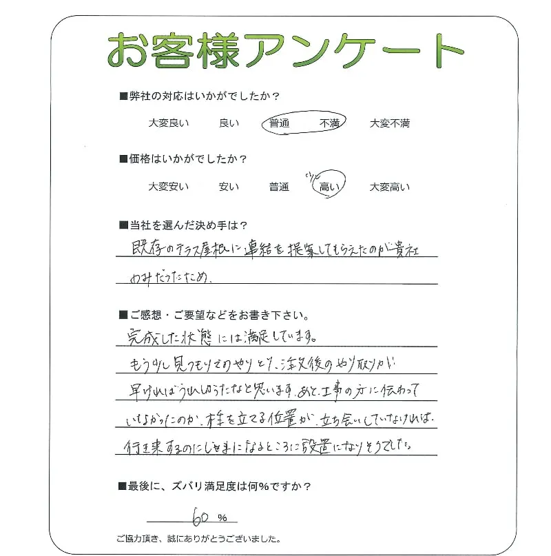 お客様レビュー
