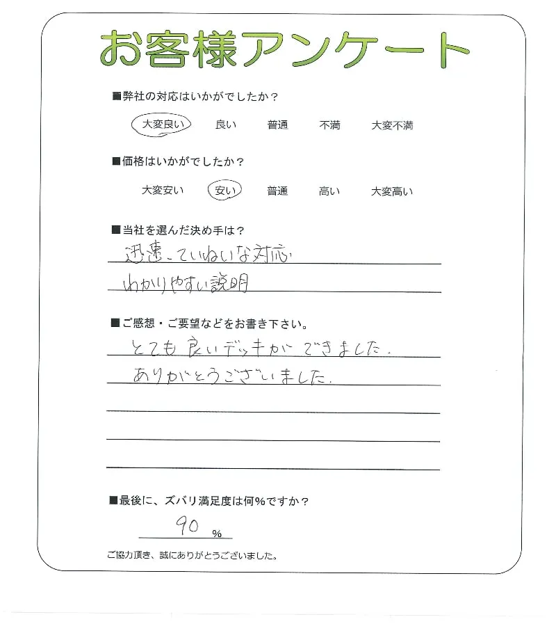 お客様レビュー