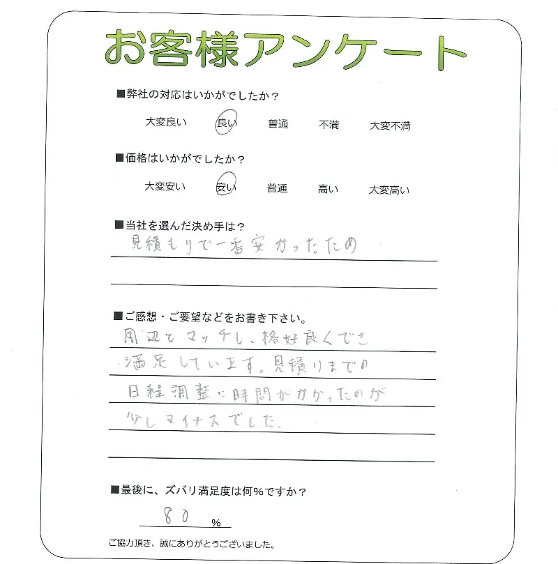 お客様レビュー