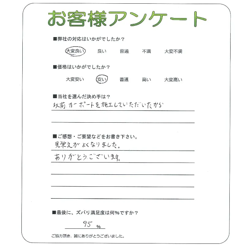 お客様レビュー