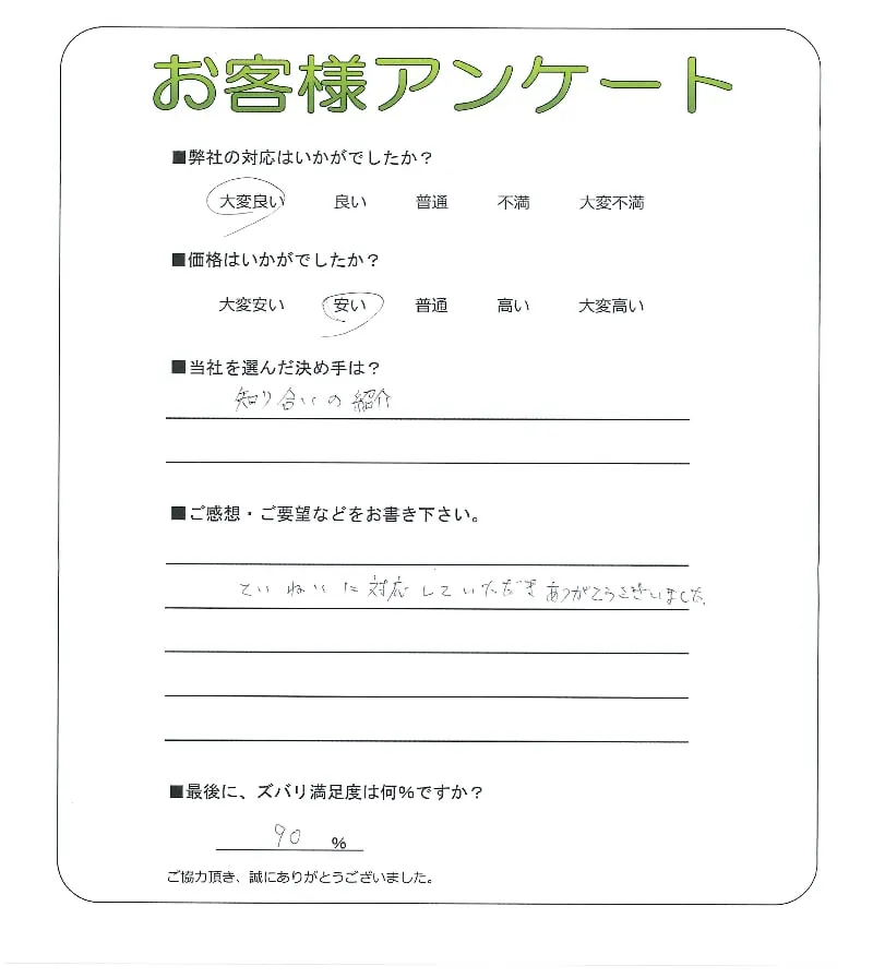 お客様レビュー
