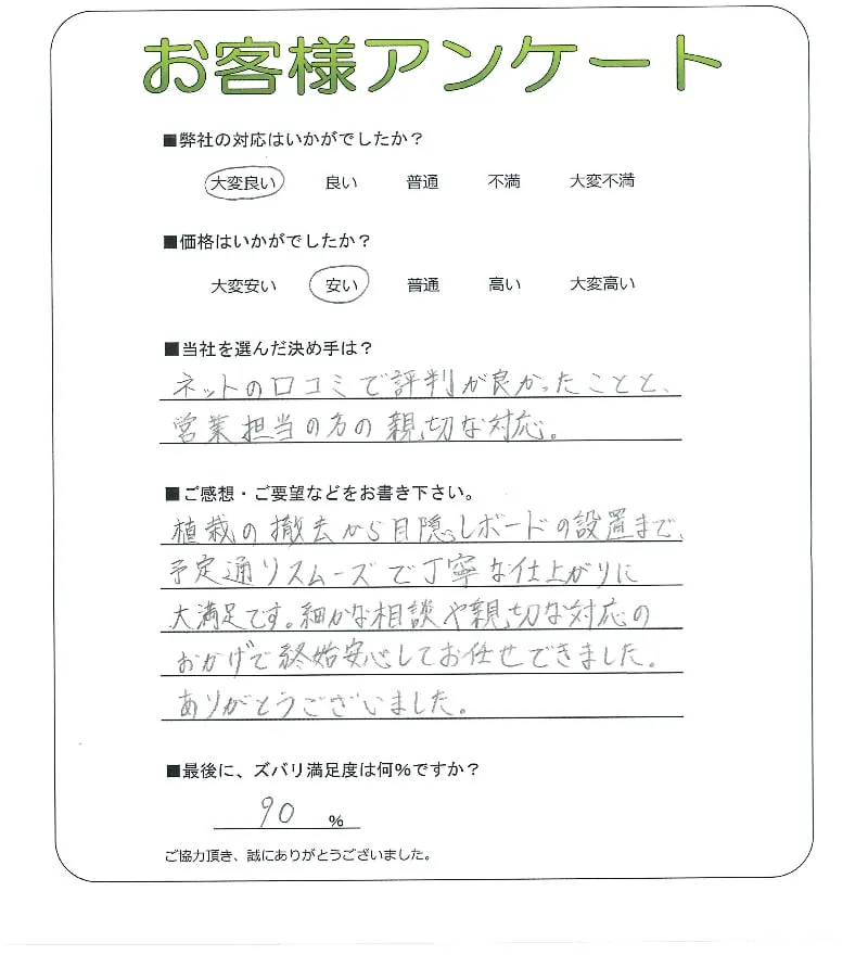 お客様レビュー