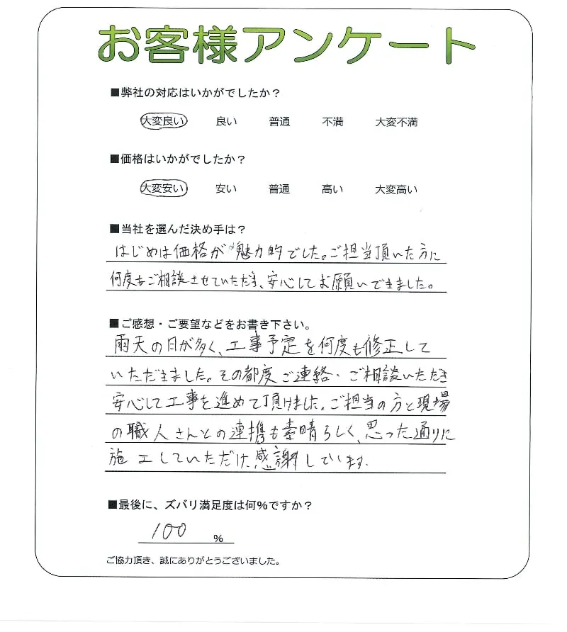 お客様レビュー