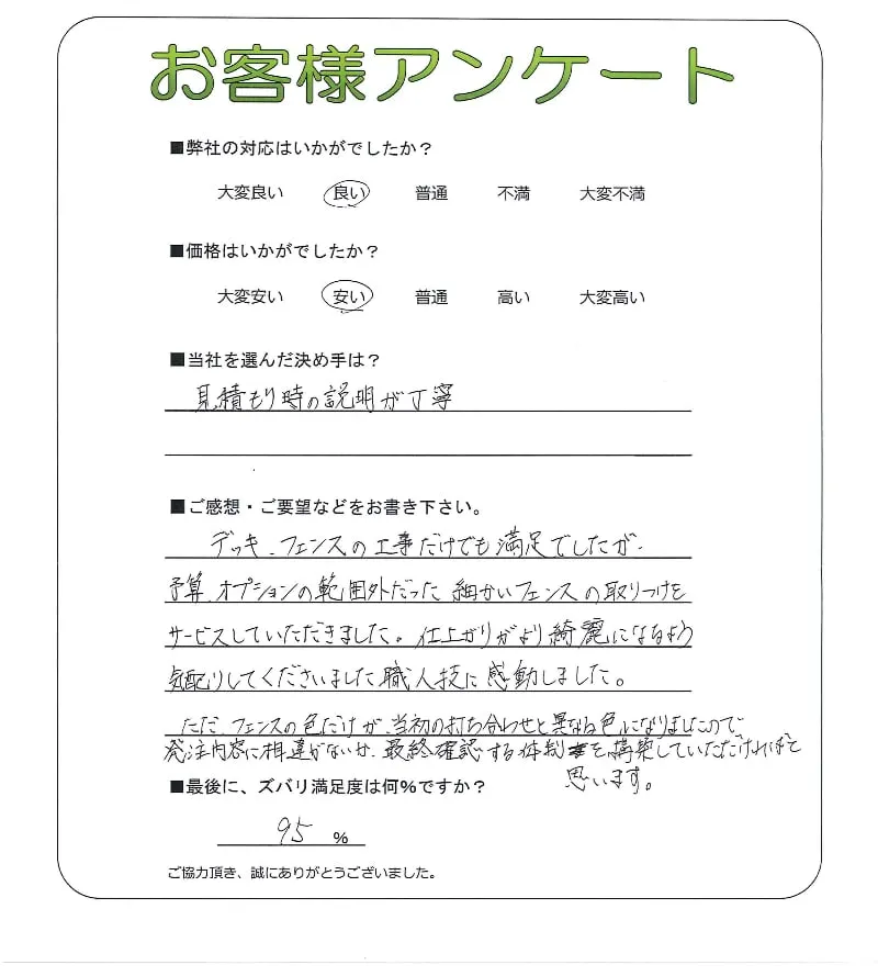 お客様レビュー