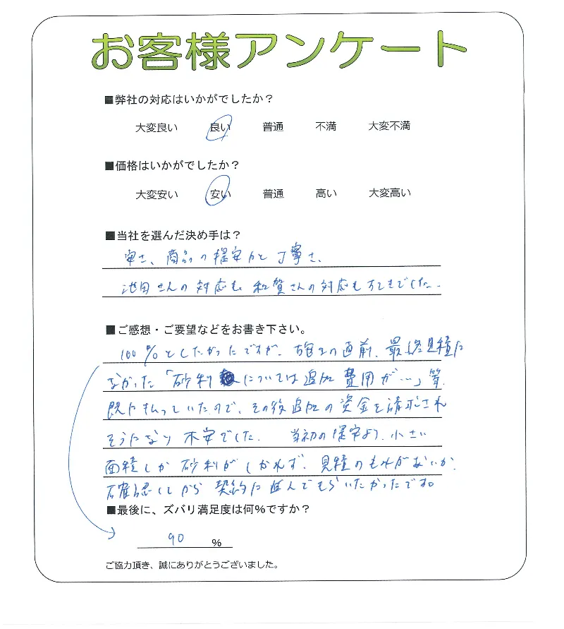 お客様レビュー